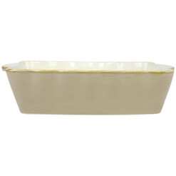 Italian Baker Medium Rectangle Cappuccino Beige
